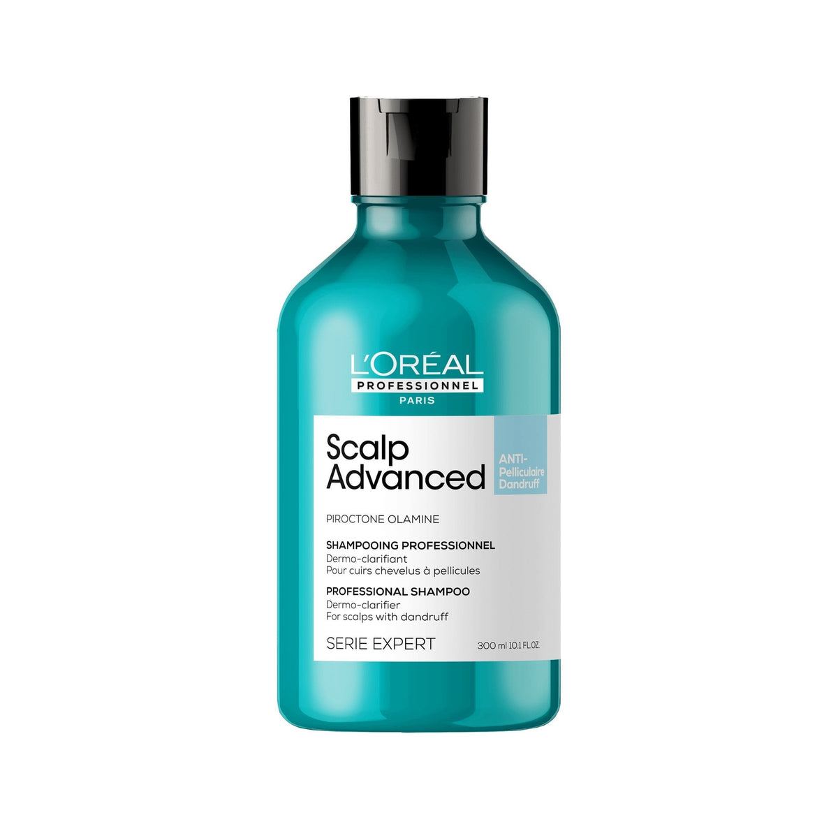 L’Oréal Professionnel SCALP ADVANCED – Anti-Dandruff Dermo-clarifier Shampoo 300ml – Herstellerbild