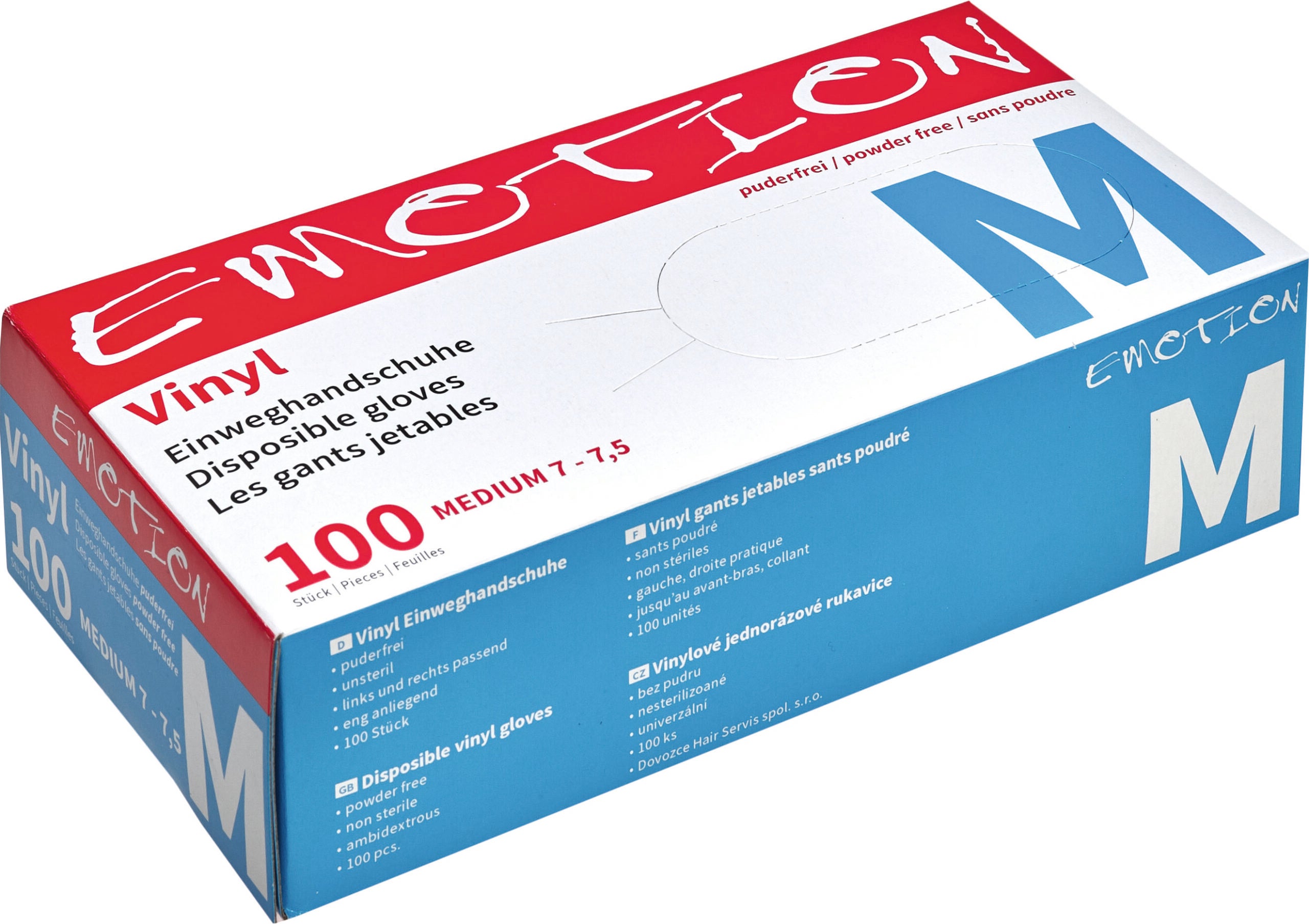 Emotion - Vinyl Handschuhe puderfrei 100 Stück Efalock