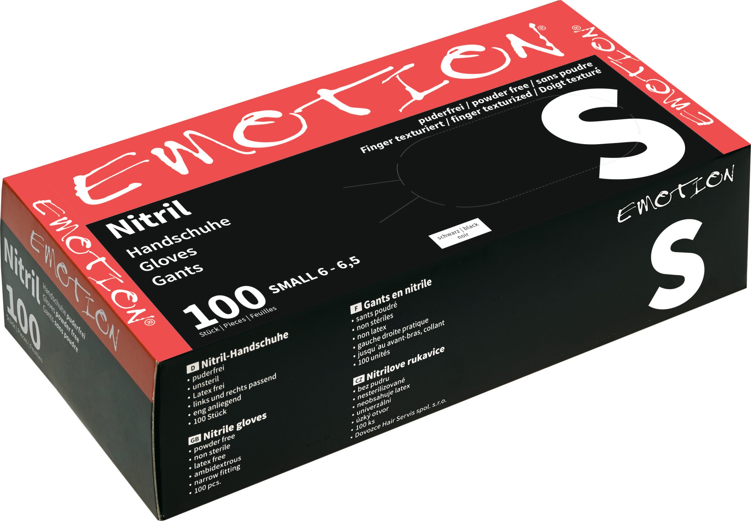 Emotion - Nitril Handschuhe puderfrei 100 Stück Efalock