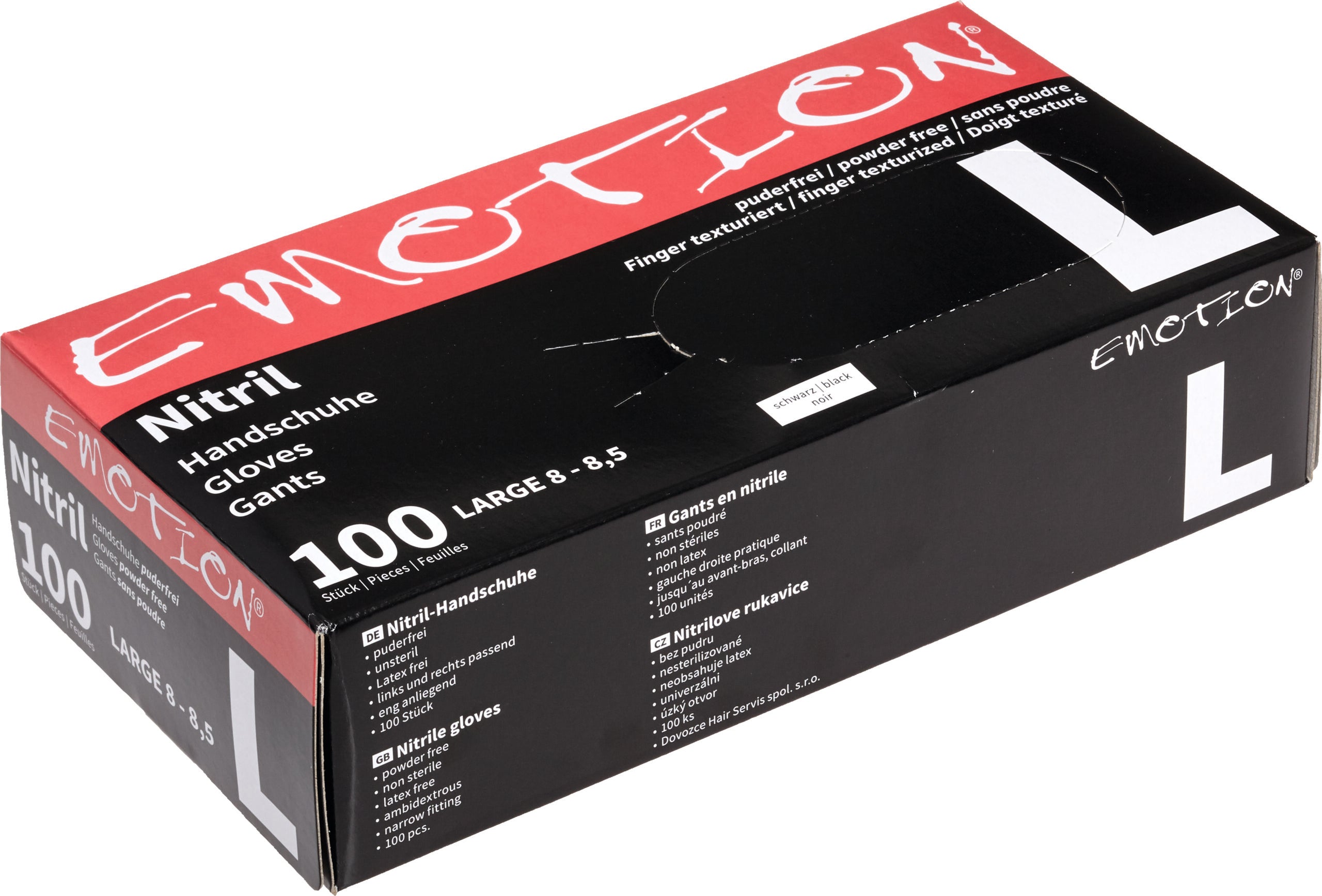 Emotion - Nitril Handschuhe puderfrei 100 Stück Efalock