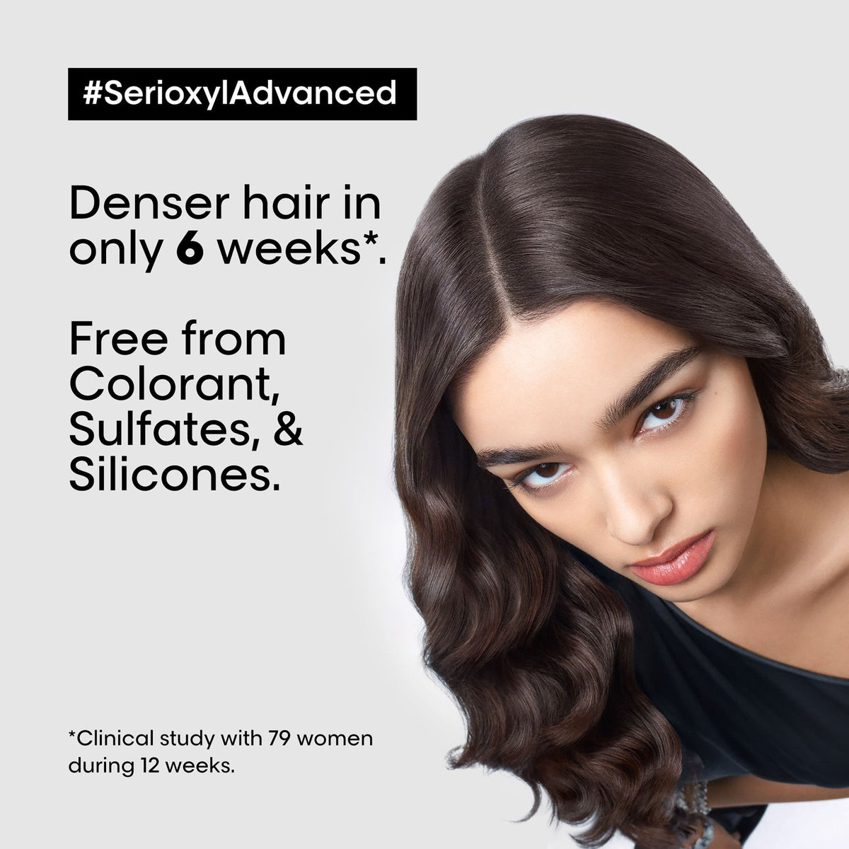 L’Oréal Professionnel SERIOXYL ADVANCED Density Activator Serum: Herstellerstudie zu vollerem Haar nach sechs Wochen