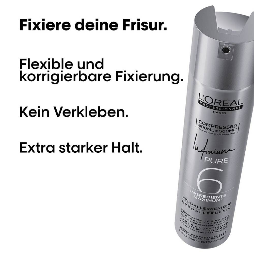 INFINIUM PURE EXTRA STRONG COMPRESSED SPRAY L'Oréal Professionnel
