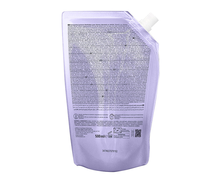 BLOND ABSOLU BAIN LUMIÈRE NACHFÜLLPOUCH 500ML Kerastase