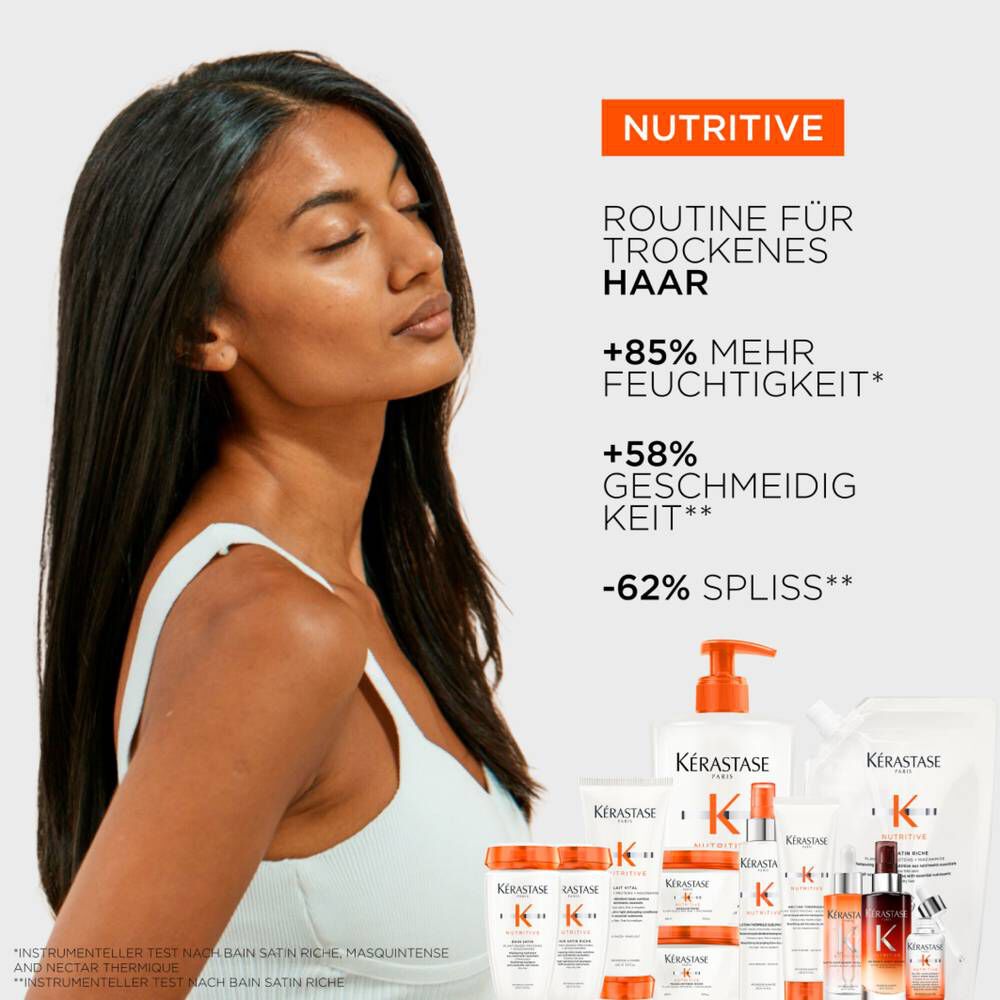 NUTRITIVE Bain Satin Riche - Pumpe inklusive! 500ml Kerastase