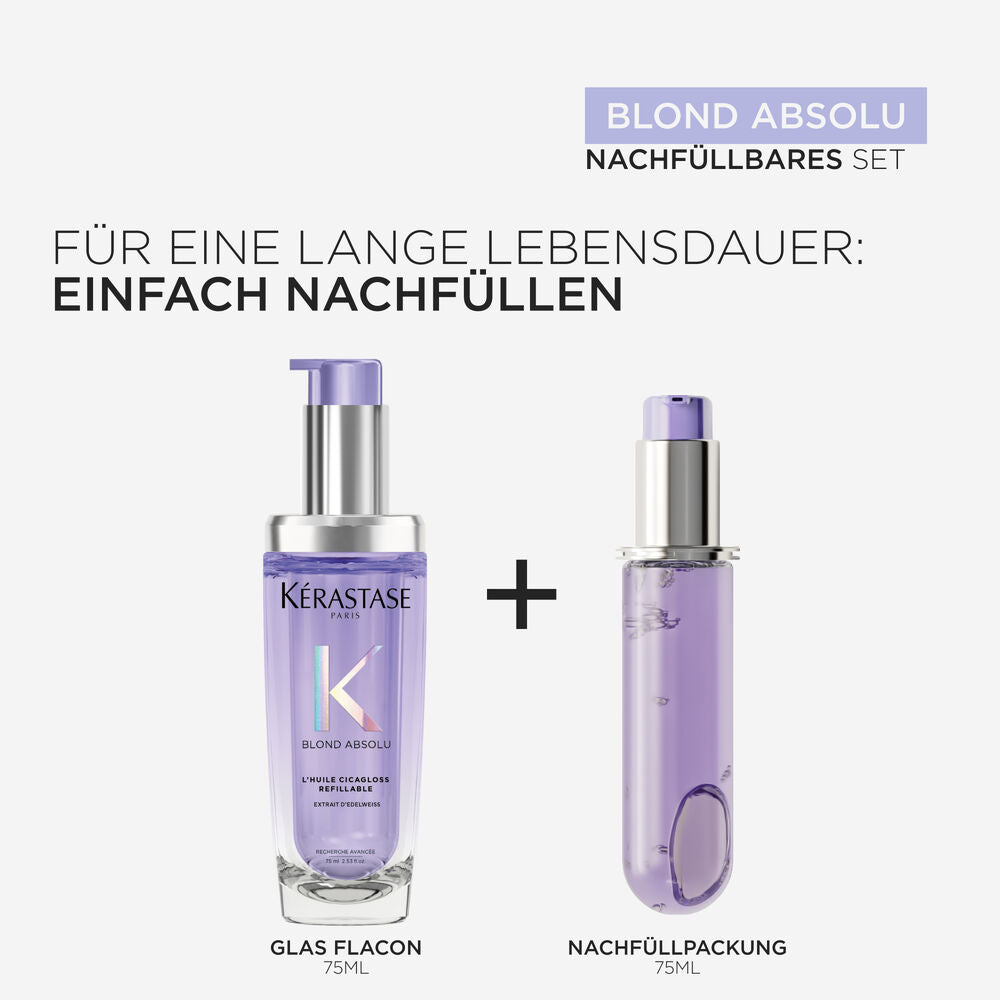 BLOND ABSOLU CICAEXTREME HAARÖL NACHFÜLLPACKUNG Kerastase
