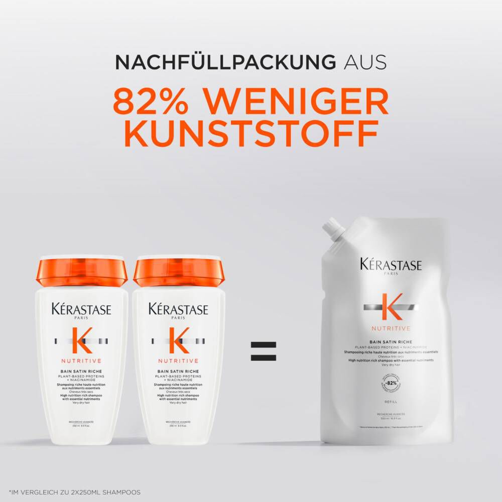 NUTRITIVE BAIN SATIN RICHE NACHFÜLLPOUCH 500ML Kerastase