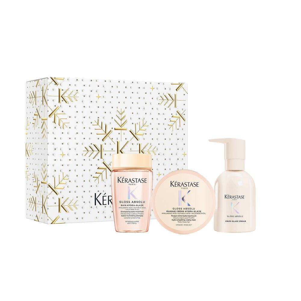 Kérastase Gloss Absolu Cream Trio Holiday Set 80 ml, 75 ml, 240 ml Kerastase