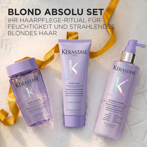 Blond Absolu Trio Holiday Set 80 ml, 75 ml, 190 ml – enthaltene Produkte im Hersteller-Stillleben