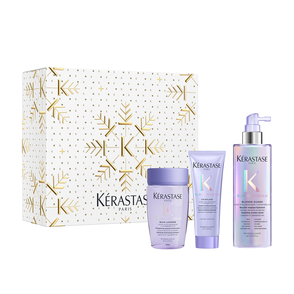 Kérastase Blond Absolu Trio Holiday Set 80 ml, 75 ml, 190 ml Kerastase