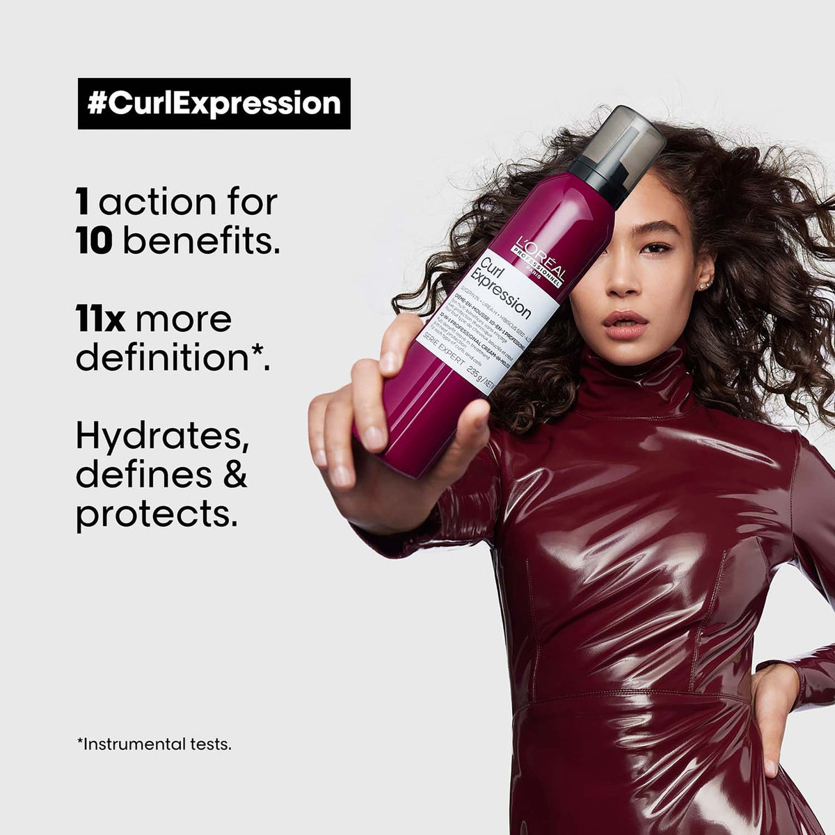 L’Oréal Professionnel CURL EXPRESSION Cream-in-Mousse: Creme-in-Mousse und Stylingvorteile