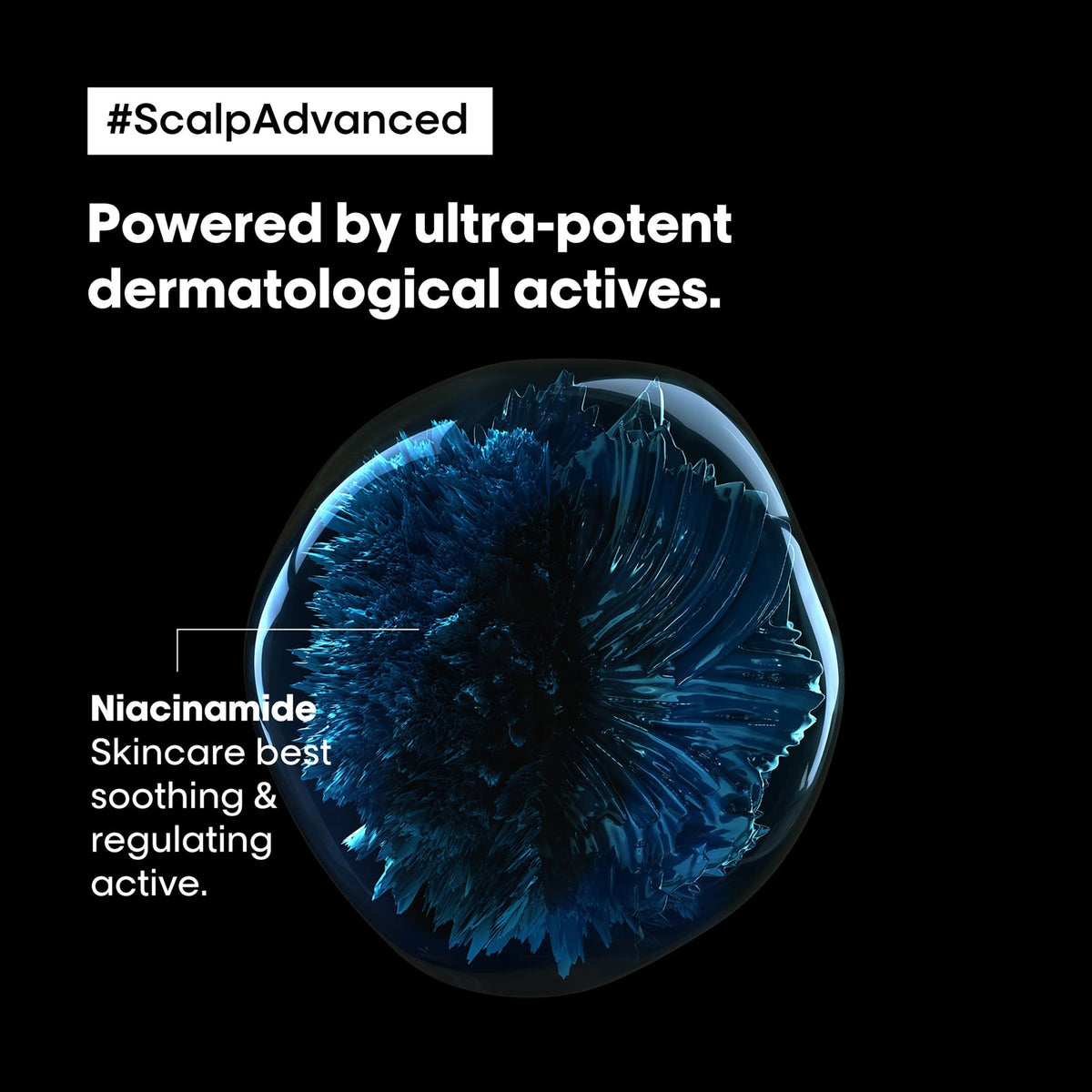 L’Oréal Professionnel SCALP ADVANCED Anti-Discomfort Treatment: Niacinamid im Hersteller-Technologiemotiv