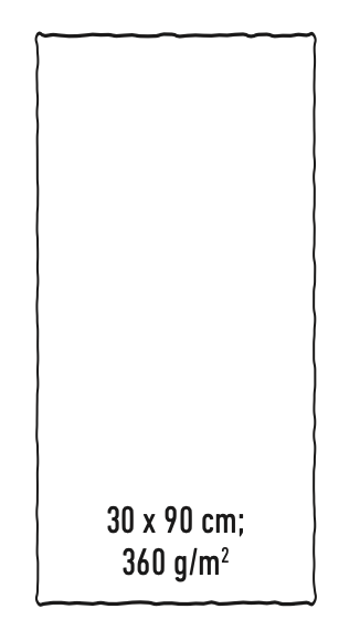 Efalock - Handtuch Standard 30 x 90 cm Efalock