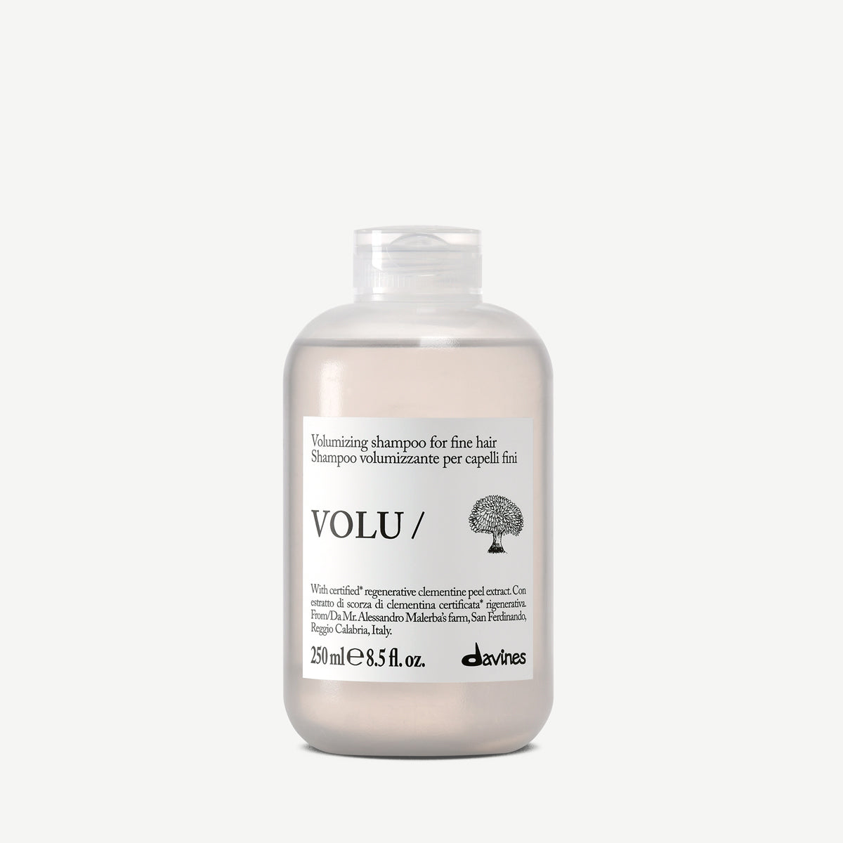 Davines VOLU Shampoo – 250 ml, aktuelle Herstellerabbildung