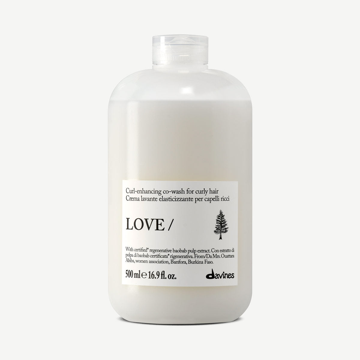 Davines LOVE CURL Co-Wash 500 ml – Originalverpackung