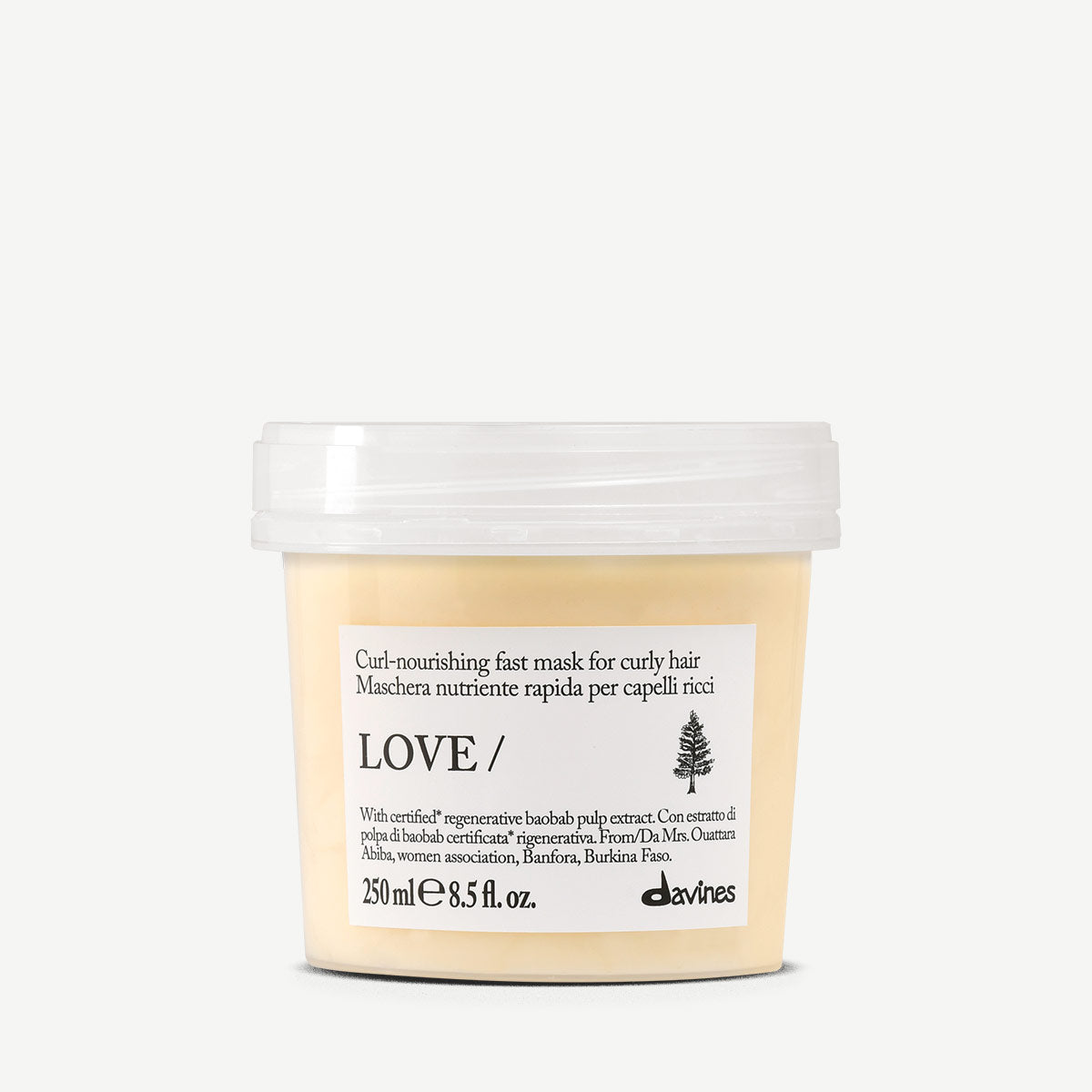 Davines LOVE CURL Mask – 250 ml, aktuelle Herstellerabbildung