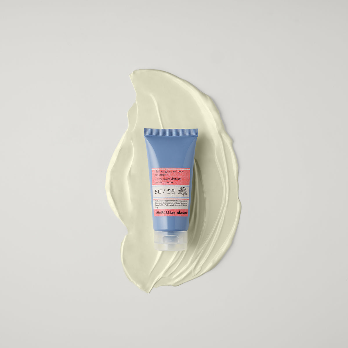 Davines SU LSF 50 mit Cremetextur