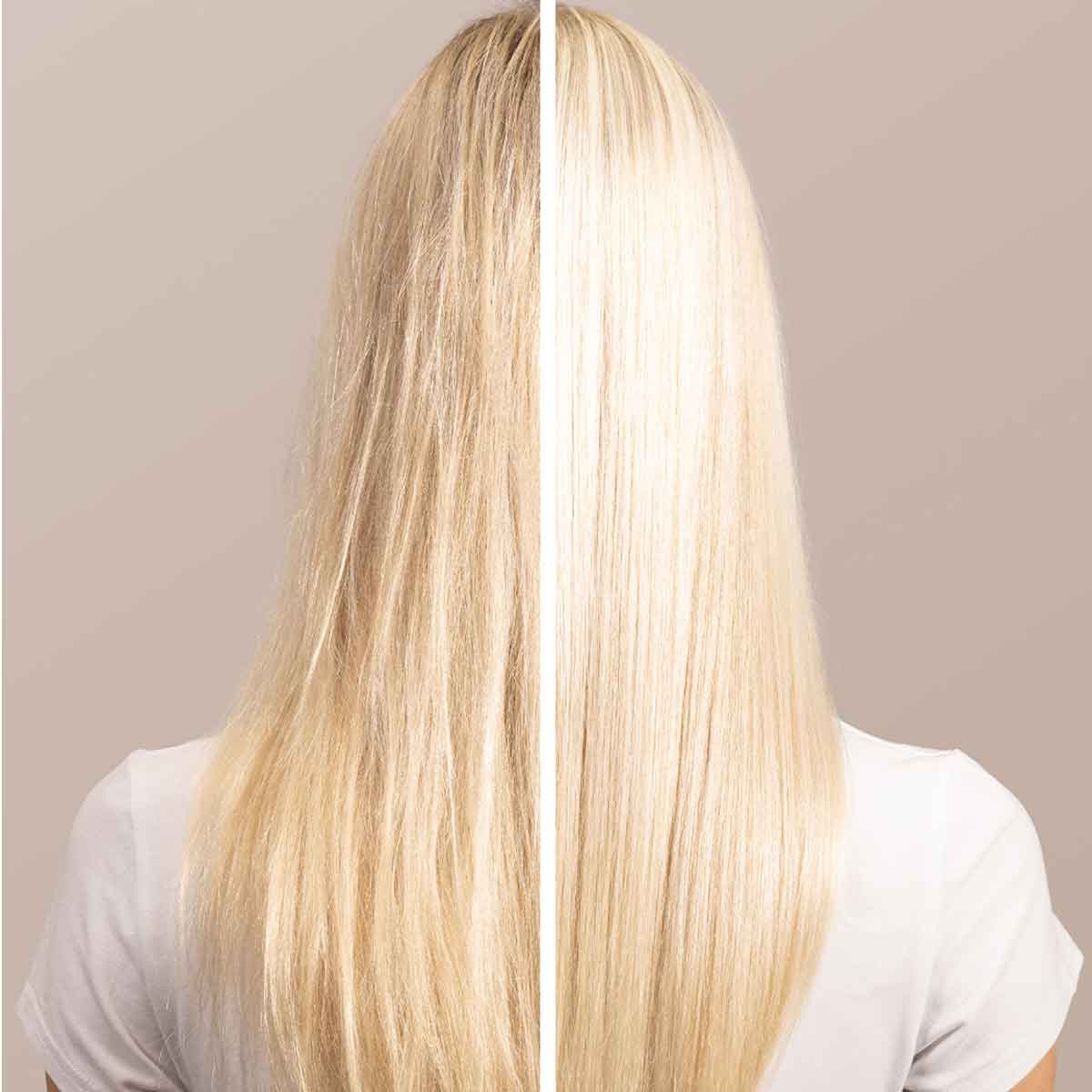 Davines Herstellerabbildung zu HEART OF GLASS Instant Bonding Glow mit blondem Haar
