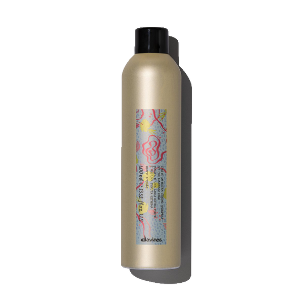 This Is An Extra Strong Hairspray Davines