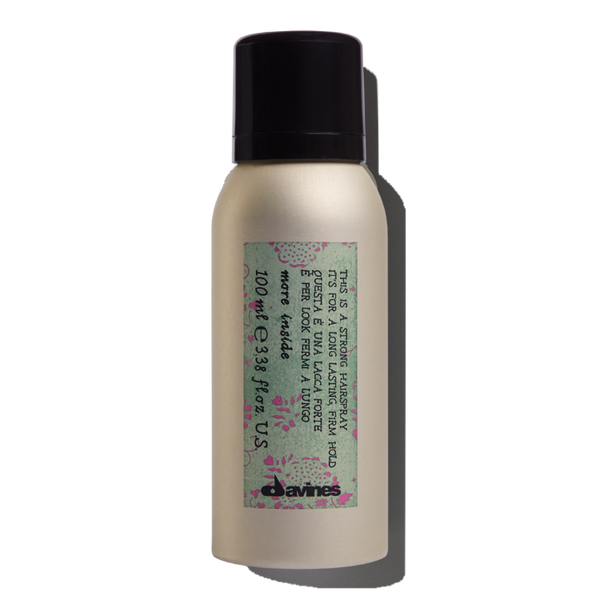This is An Strong Hold Hairspray Davines