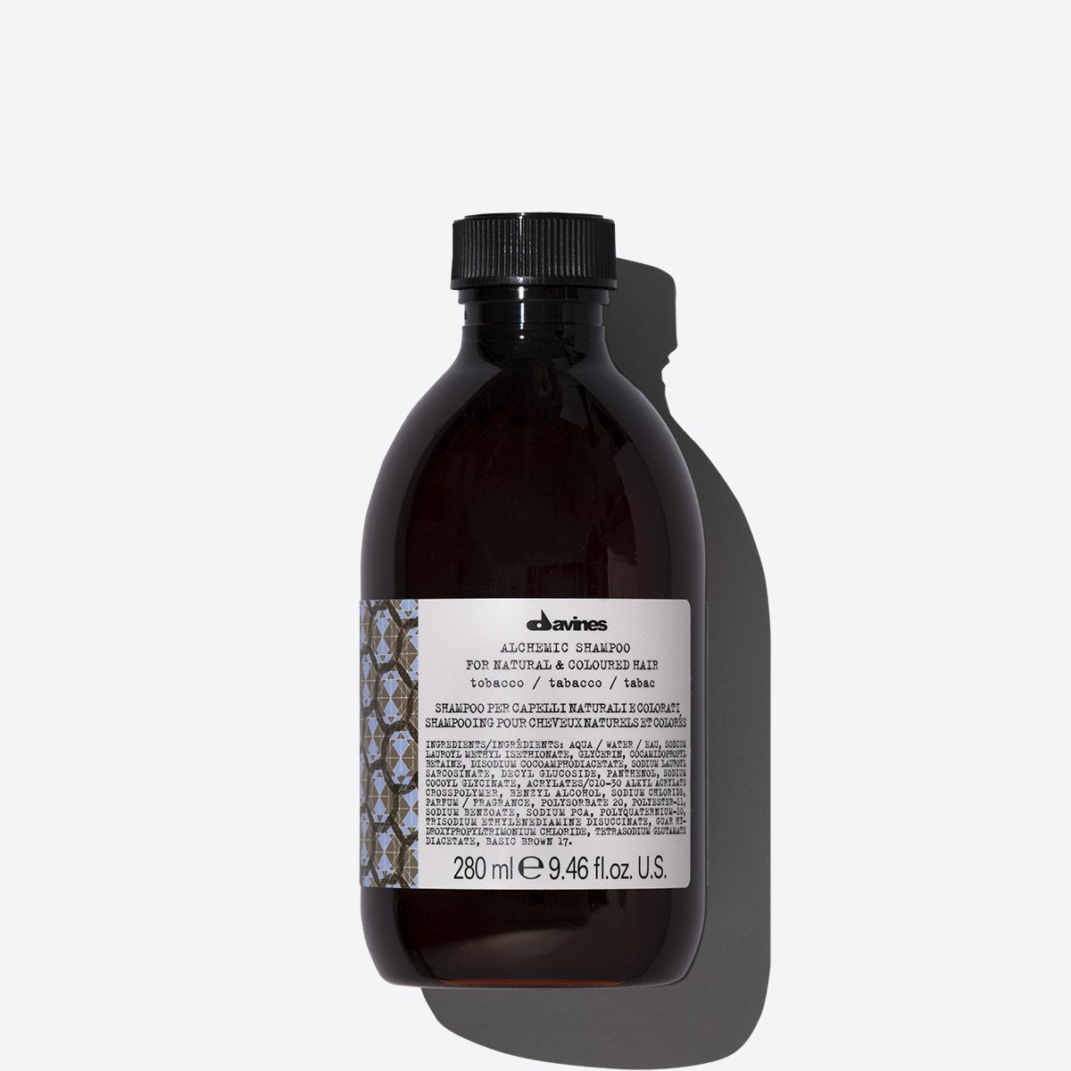 DAVINES ALCHEMIC SHAMPOO TOBACCO Davines