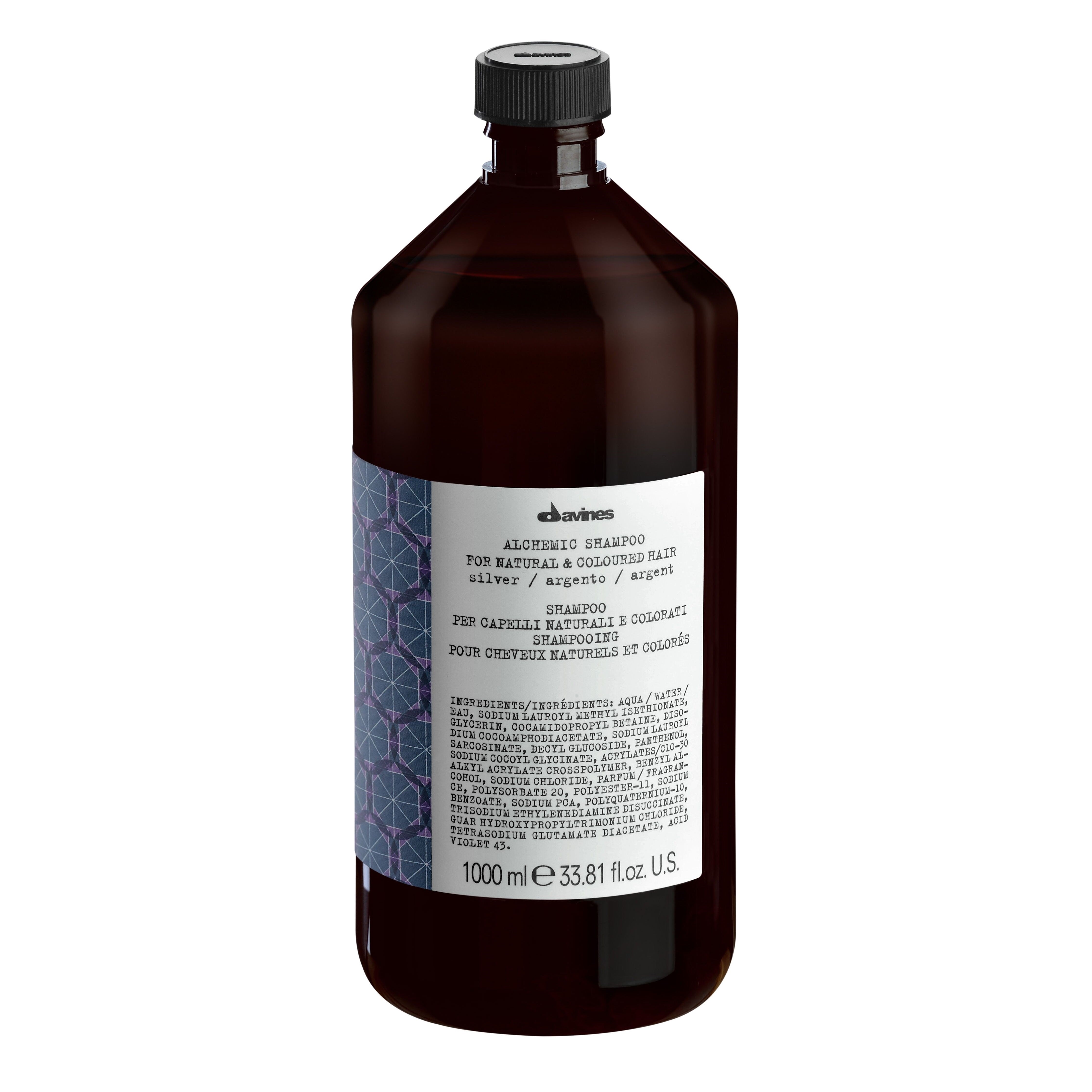 DAVINES ALCHEMIC SHAMPOO SILVER Davines