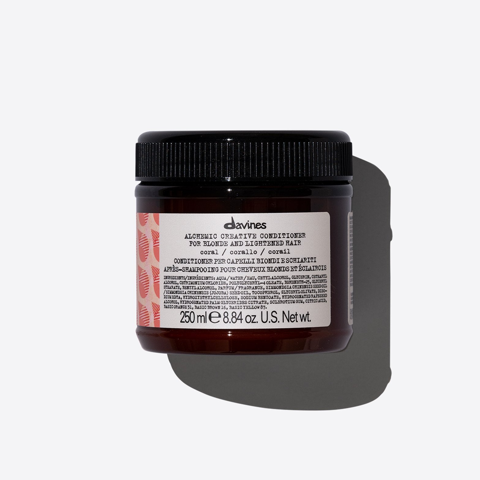 DAVINES ALCHEMIC CREATIVE CONDITIONER CORAL Davines