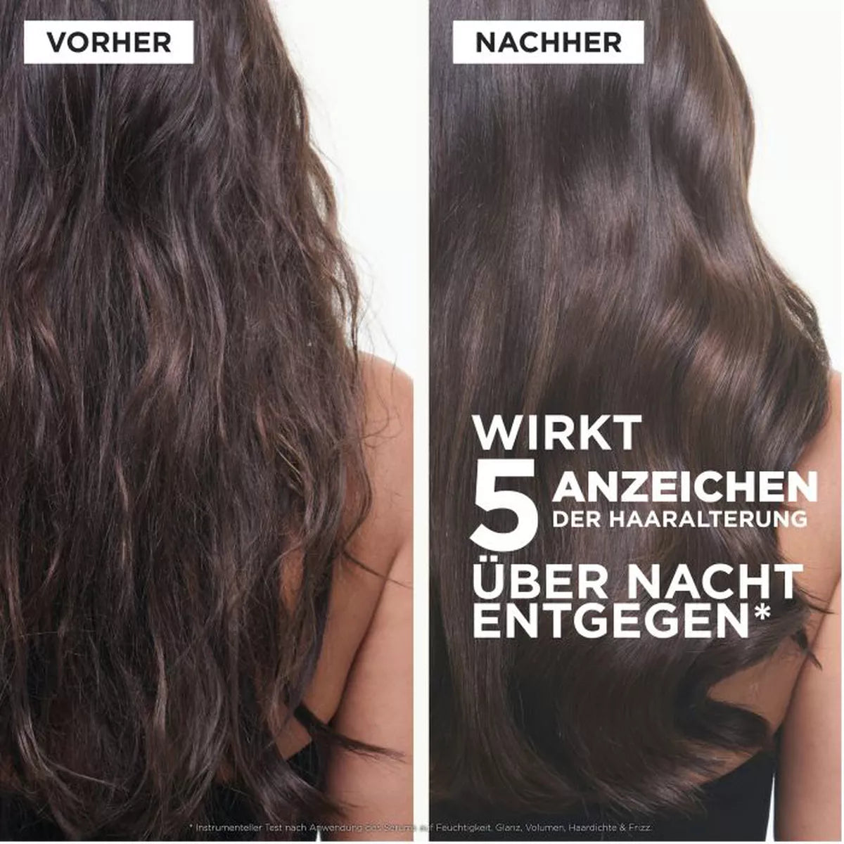 Kérastase Overnight Youth Serum: Herstellervergleich mit langem Haar