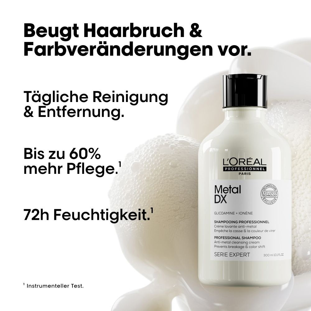 L’Oréal Professionnel Metal DX Shampoo: Reinigung, Pflege und Feuchtigkeit laut Herstellertest