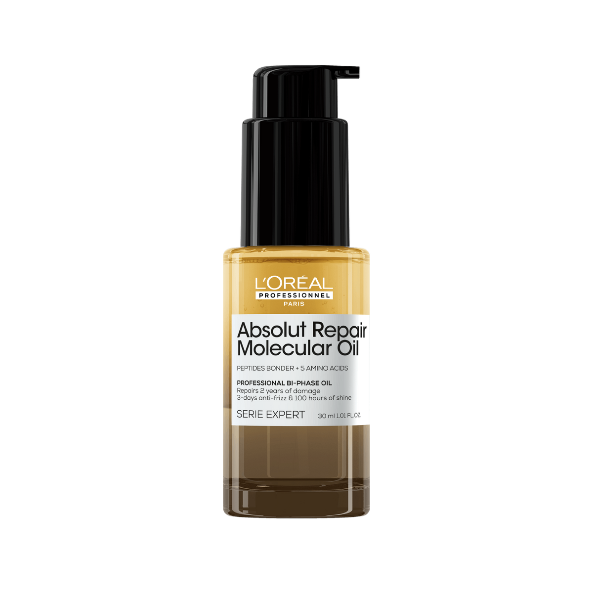 L’Oréal Professionnel ABSOLUT REPAIR MOLECULAR – Bi-Phase Oil 30ml – Herstellerbild