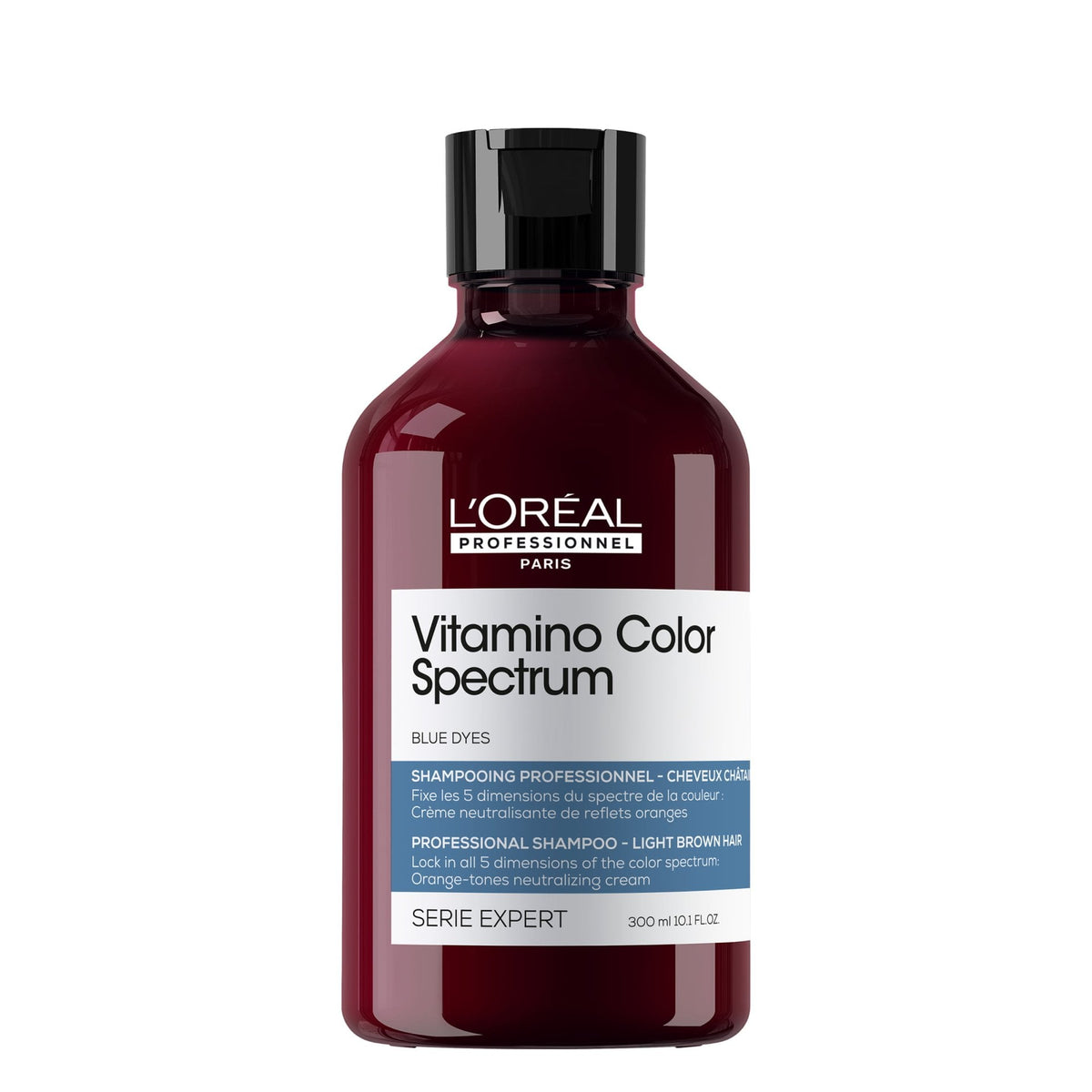 L’Oréal Professionnel VITAMINO COLOR SPECTRUM – Orange Tones Neutralizing Shampoo für hellbraunes Haar 300 ml – Herstellerverpackung