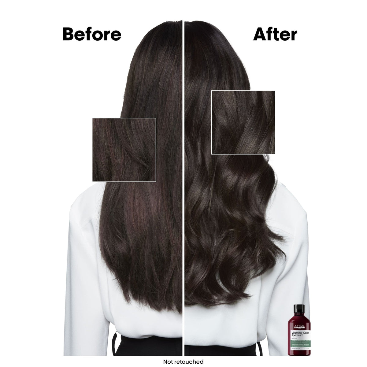 L’Oréal Professionnel VITAMINO COLOR SPECTRUM – Red Tones Neutralizing Shampoo für dunkelbraunes Haar: Herstellervergleich bei dunkelbraunem Haar