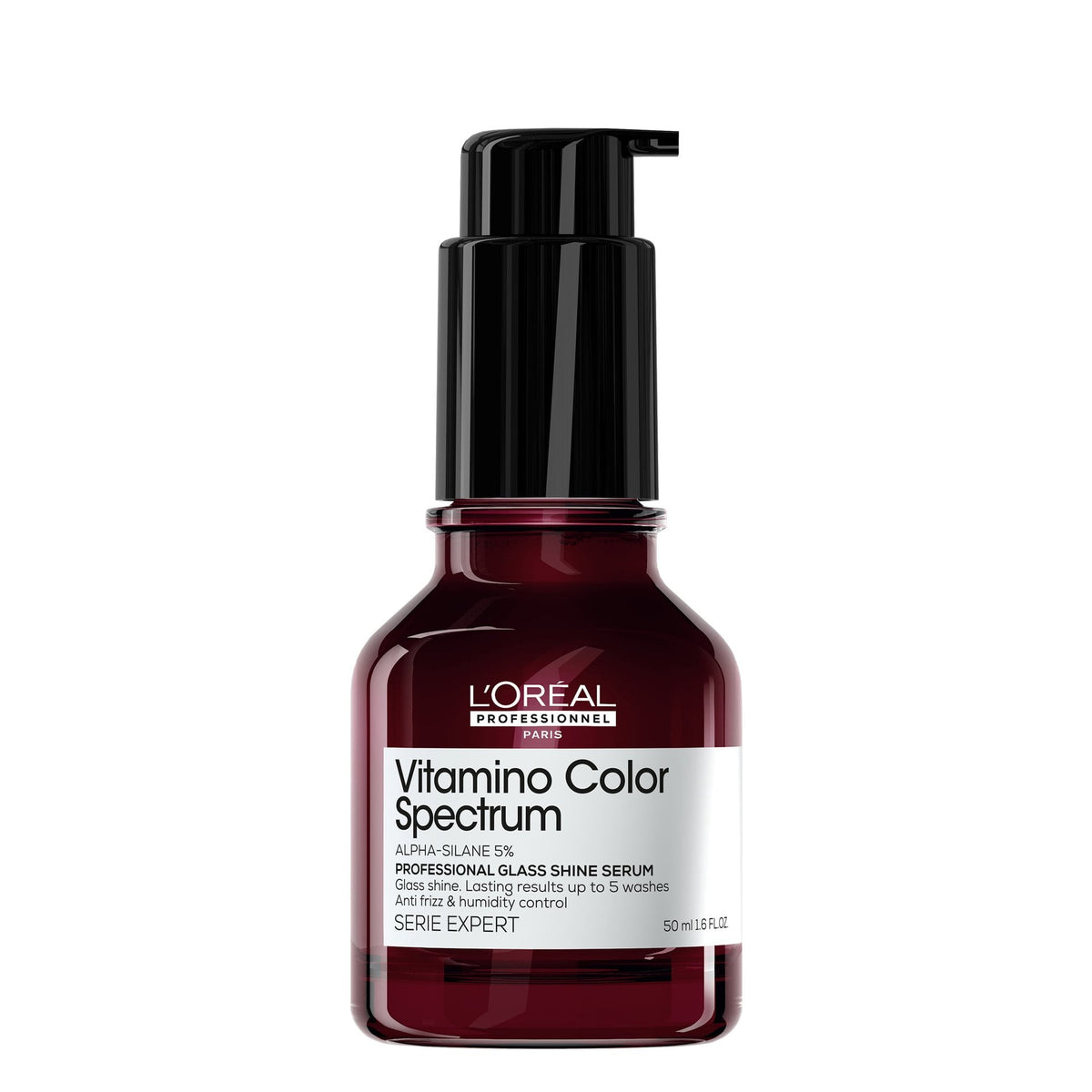 L’Oréal Professionnel VITAMINO COLOR SPECTRUM – Glass Shine Serum für alle Haartypen.​ 50ml – Herstellerbild