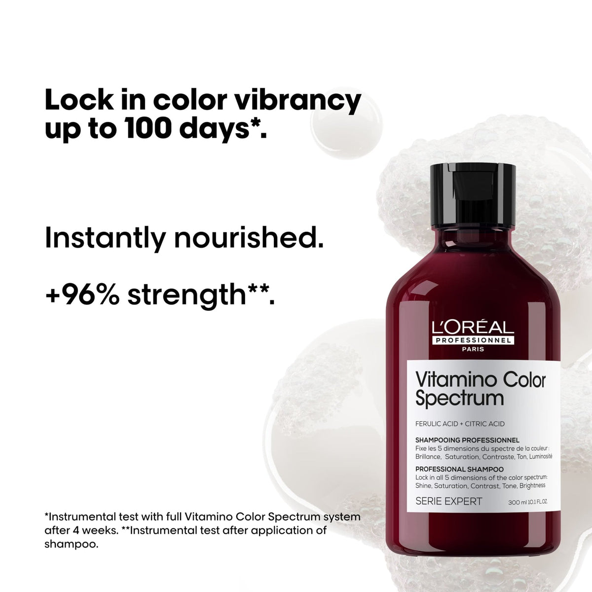 L’Oréal Professionnel VITAMINO COLOR SPECTRUM – Shampoo für alle colorierten Haare: Reinigendes Shampoo und Bedingungen der Herstellerprüfungen